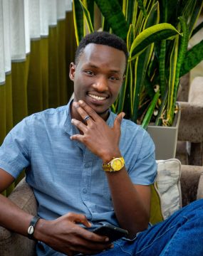 Tevin Kote communications officer at Badili Africa