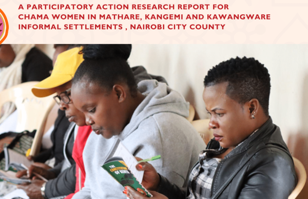 CHARGE FOR CHANGE - A PARTICIPATORY ACTION RESEARCH REPORT FOR CHAMA WOMEN