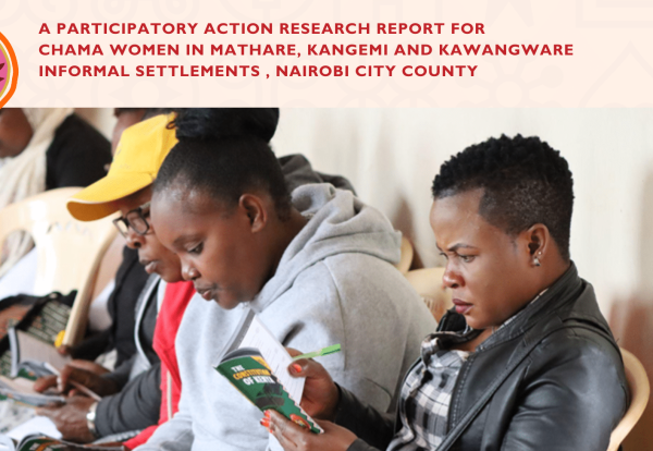 CHARGE FOR CHANGE - A PARTICIPATORY ACTION RESEARCH REPORT FOR CHAMA WOMEN