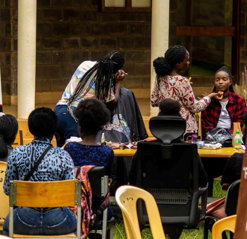 Badili Africa using makeup activisms to educate young women on politics