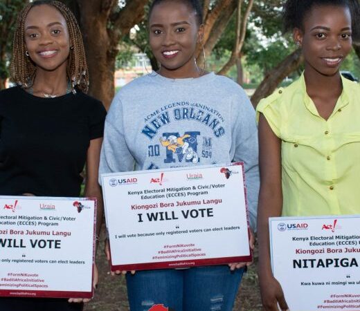 Badili Africa empowering young women to vote