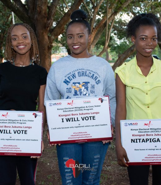 Badili Africa empowering young women to vote